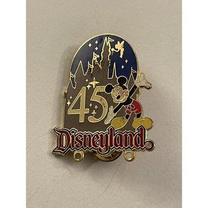 Disney Disneyland Mickey Mouse 45 Years Pinback Button Pin PB22A